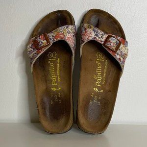 Floral Papillio Sandals (Birkenstocks) - Size 37